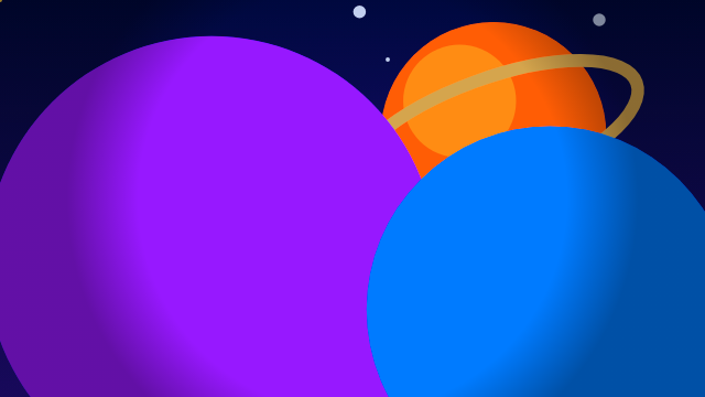 Level 9 space scene
